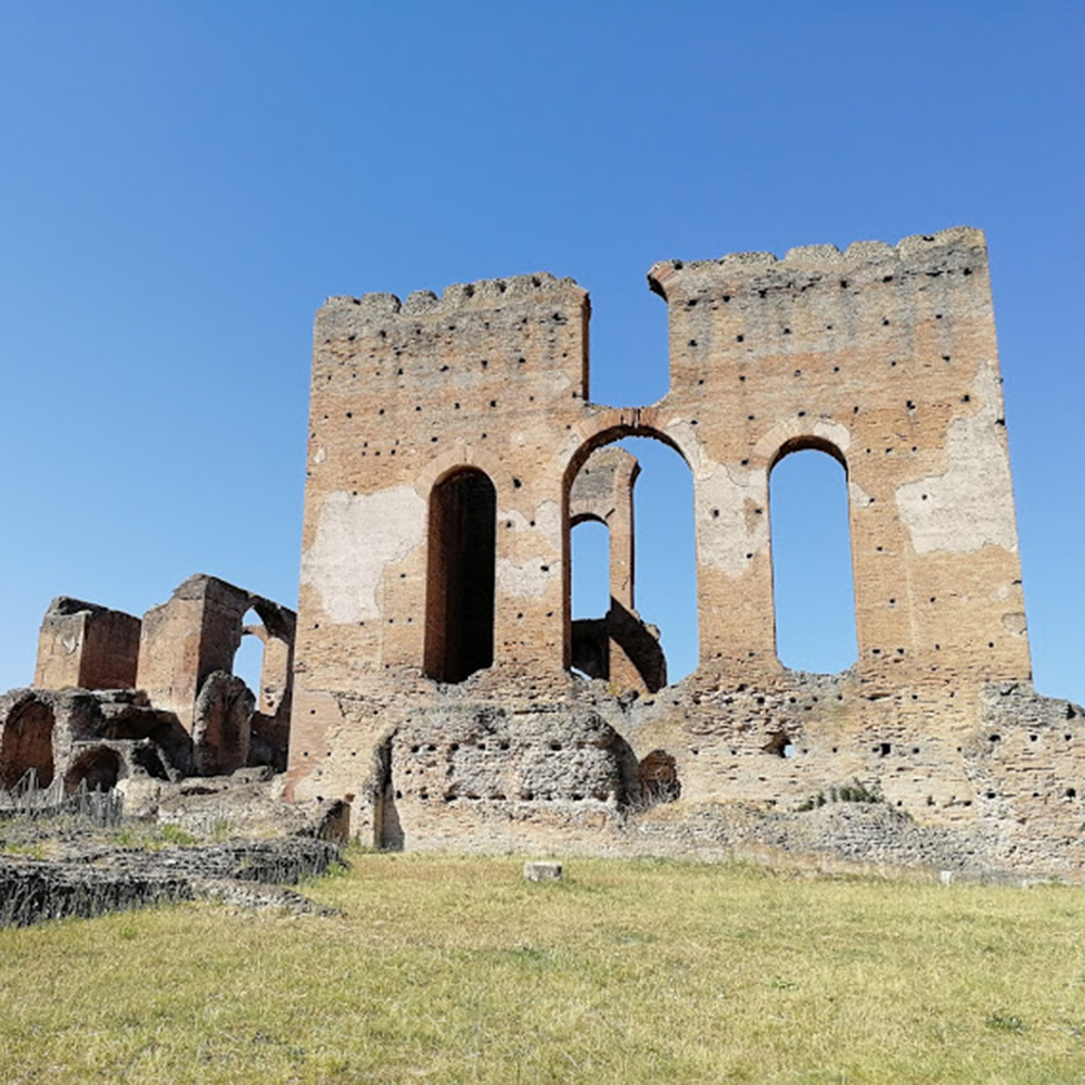 Veduta del Calidarium e del Frigidarium